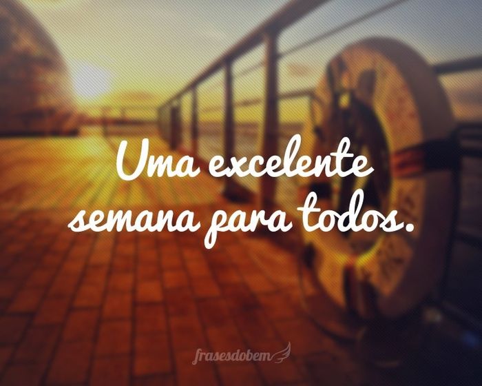 Boa semana