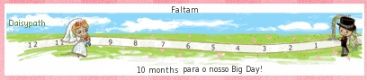 Vamos casar, e agora? - 10 a 8 meses antes