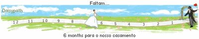 Vamos casar, e agora? - 8 a 6 meses antes