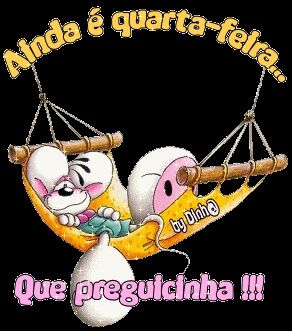 Quanta preguiçaaa