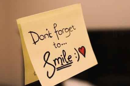 Don't forget to smile :)