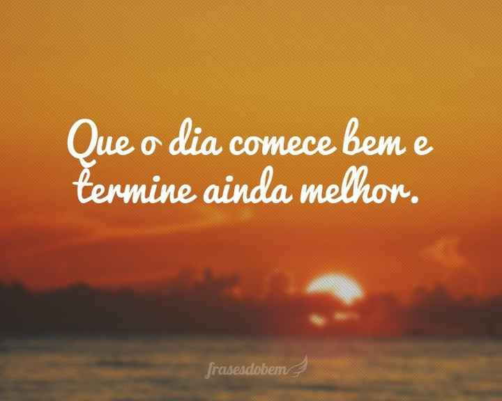 Bom dia