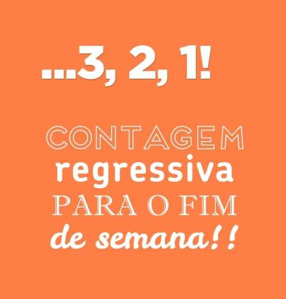 Bom fim de semana