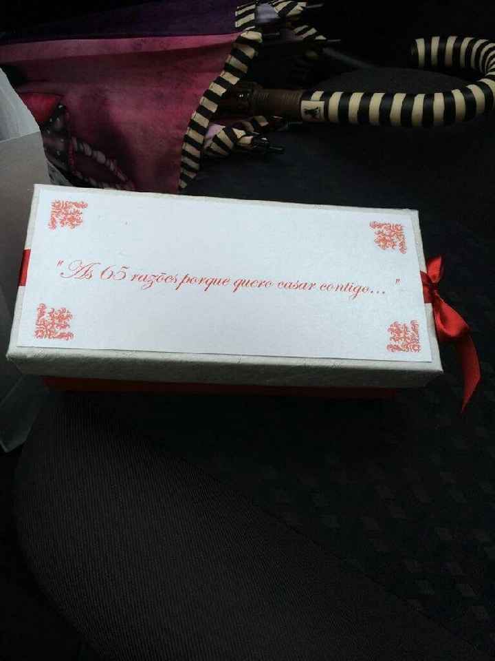 Um ano de noivado... - 1