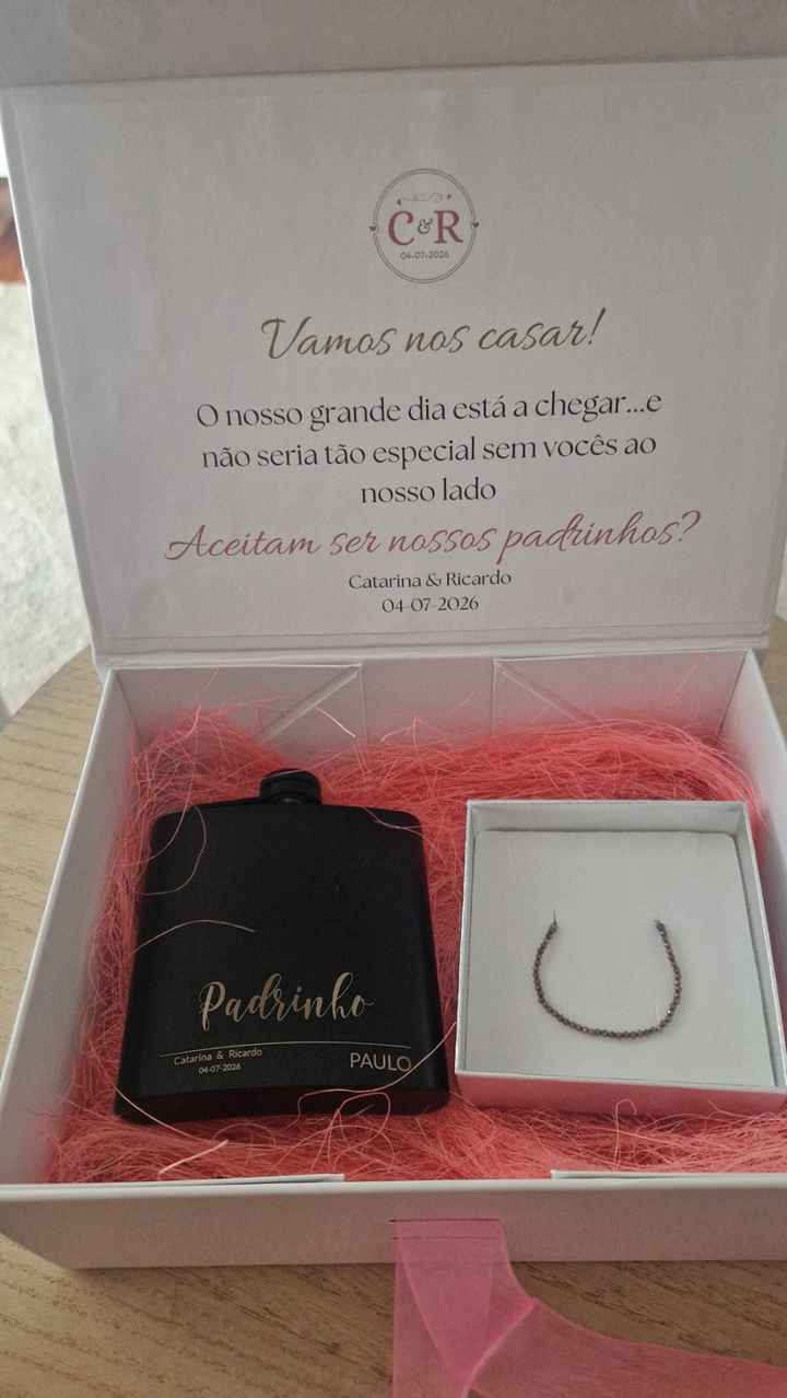 Convite padrinhos ✅️ - 2
