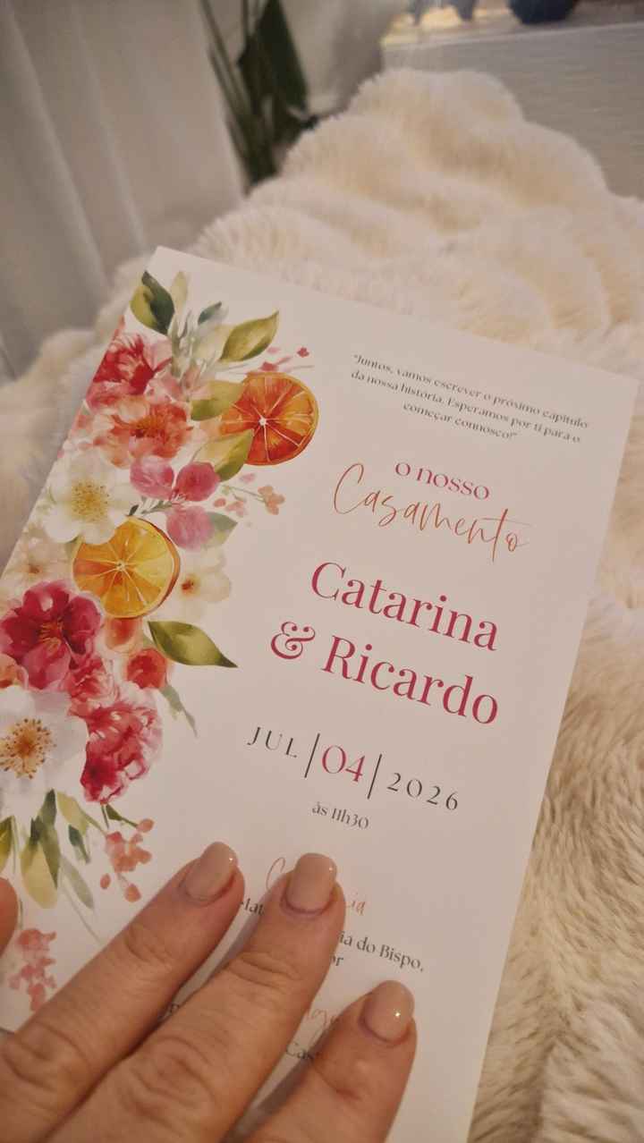 Convites casamento ✉️ - 2