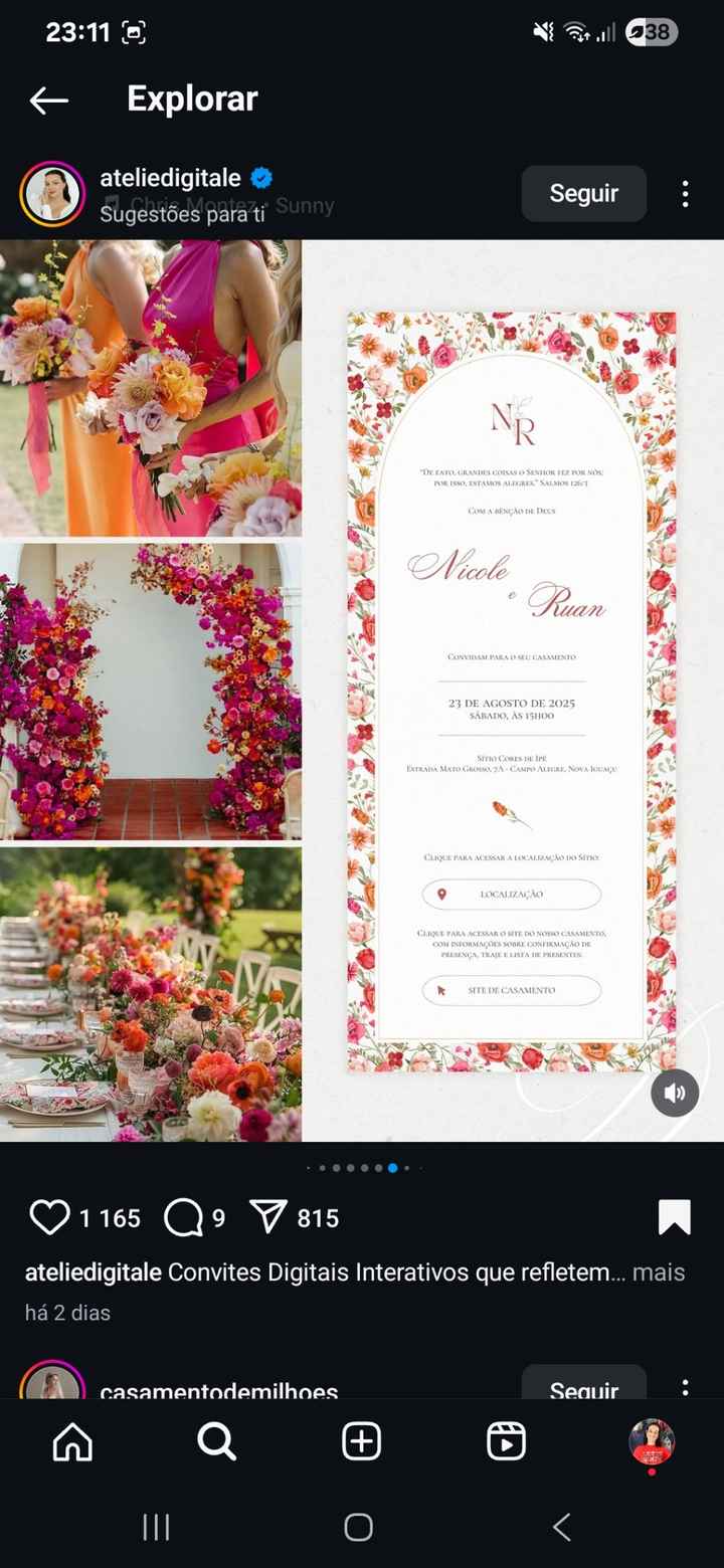 Moodboard Casamento / Cores - 2