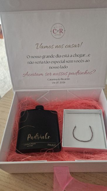 Convite padrinhos ✅️ - 2