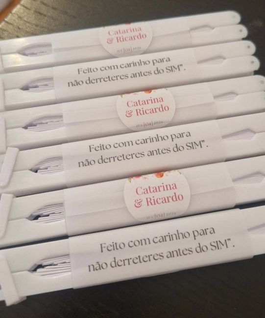 a uma semana do Grande Dia 💞 9