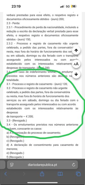 Cerimónia civil no local da celebração - 1