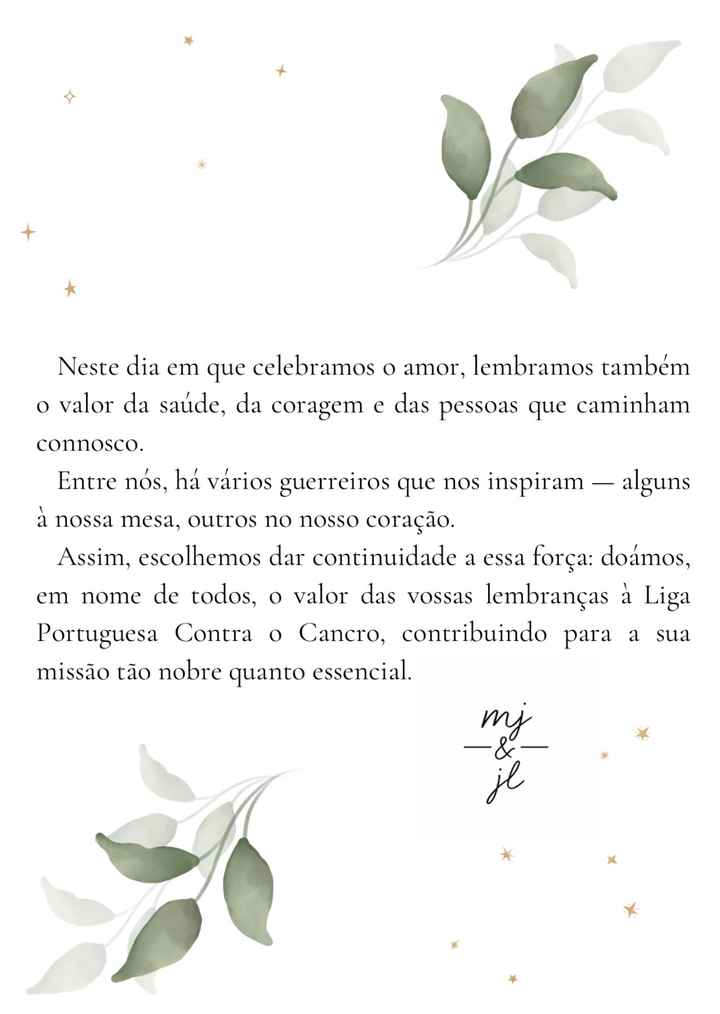Lembranças: considerado imprescindível? - 1