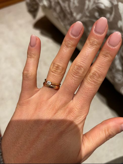 Usar anel de noivado e aliança de casamento em simultâneo? - 1