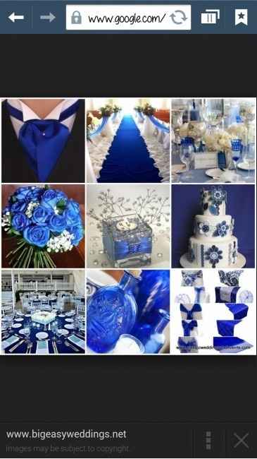Azul Casamento