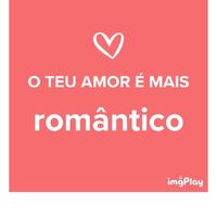 O teu amor é mais.... DESAFIO! - 1