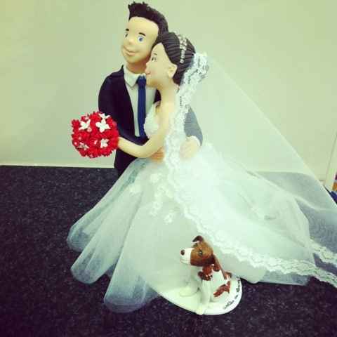 Topo de bolo personalizado - 2