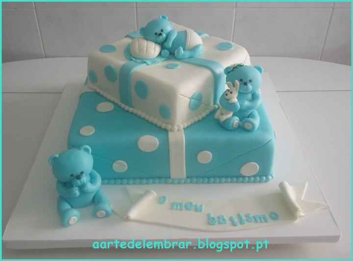 Bolo de Baptismo