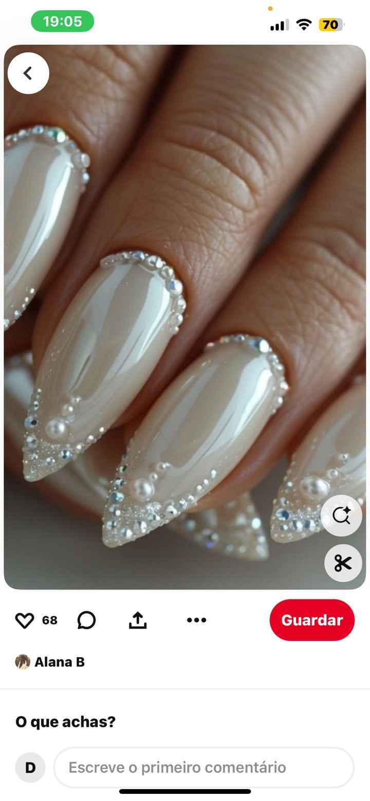 Inspiração : como vão fazer as vossas unhas para o grande dia? - 1