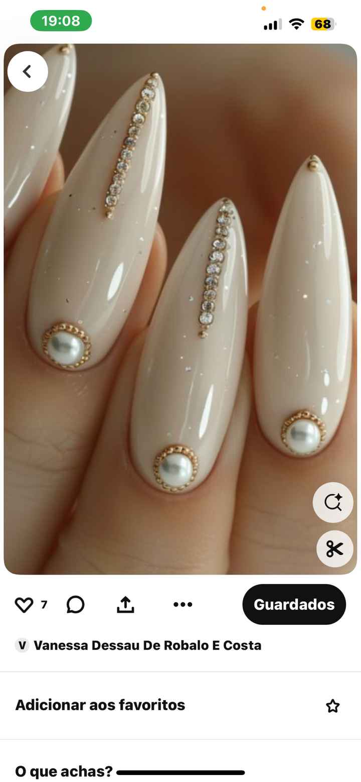 Inspiração : como vão fazer as vossas unhas para o grande dia? - 3