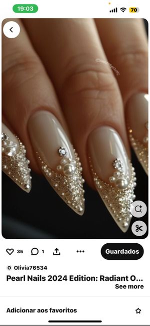 Inspiração : como vão fazer as vossas unhas para o grande dia? - 2