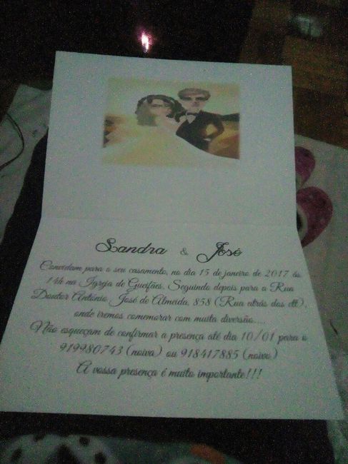 Convites - quanto custam? - 2