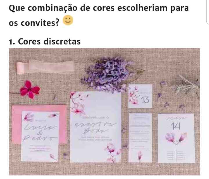 Os meus convites de casamento Tânia & Nelson - 1