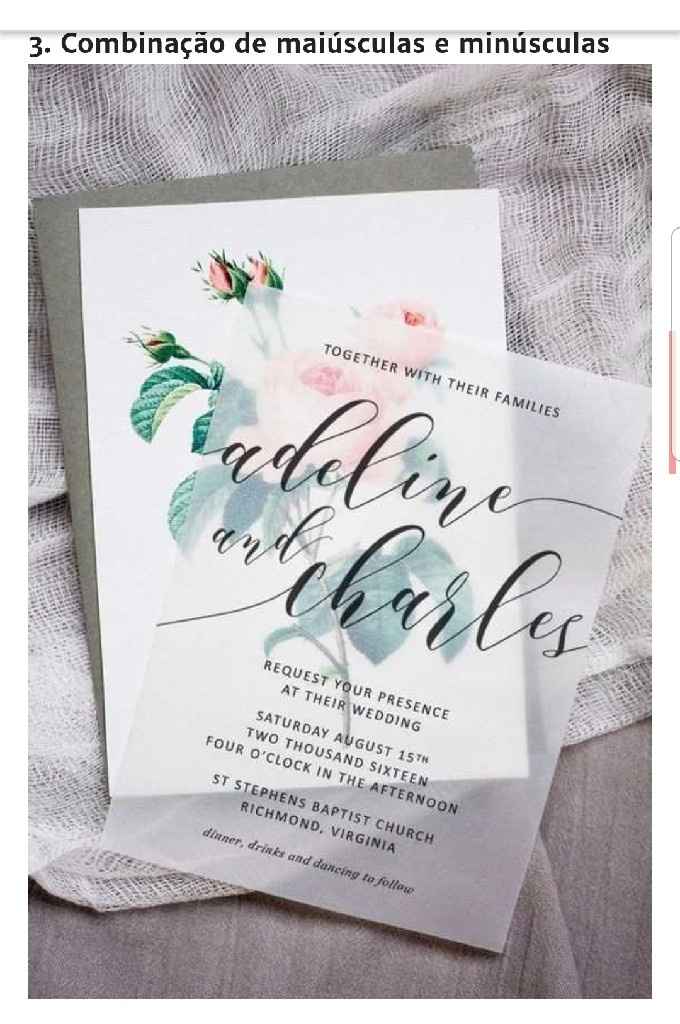 Os meus convites de casamento Tânia & Nelson - 5