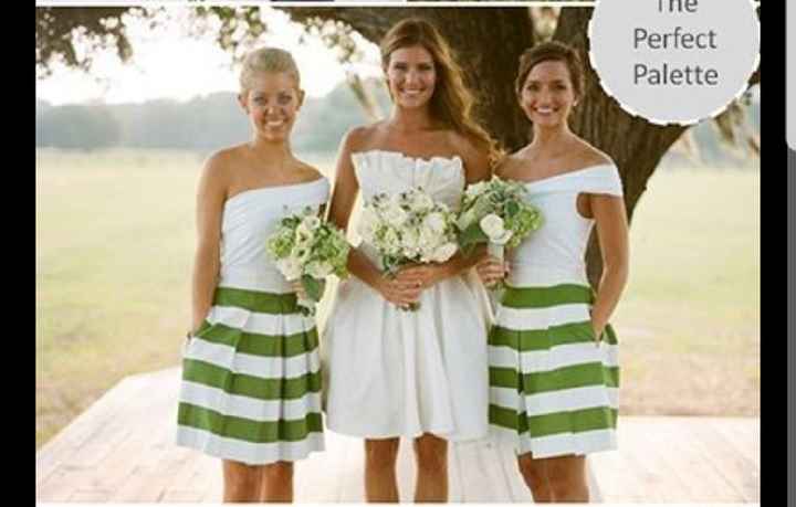 Mês verde - inspirações bridesmaids - 1