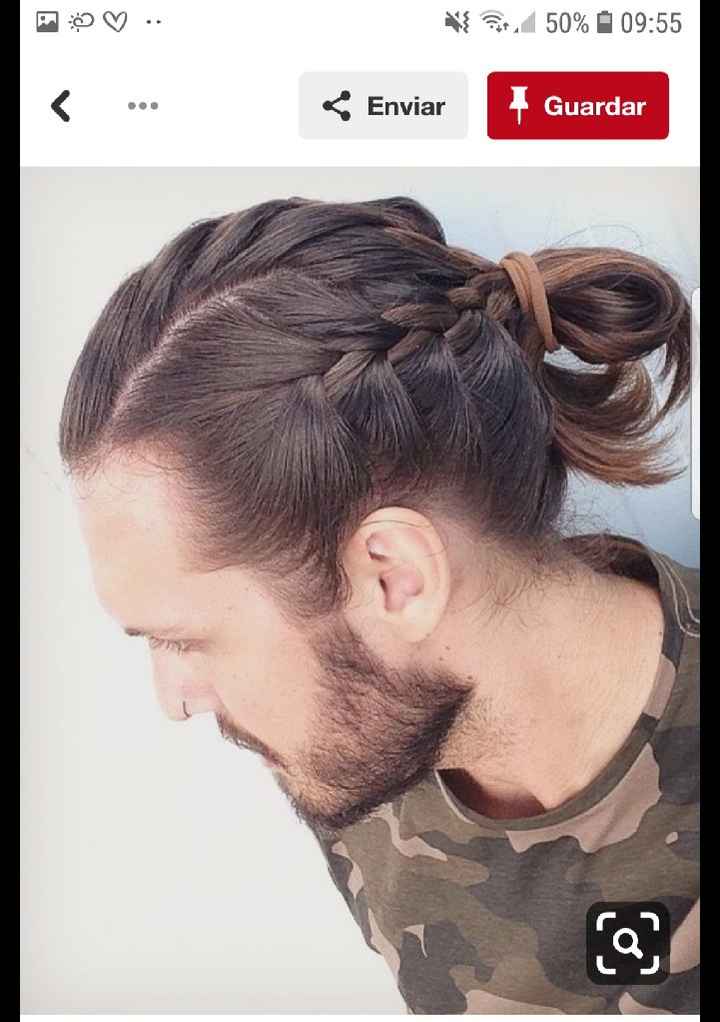 Help! Penteado para noivo com cabelo comprido. o que fazer? - 6