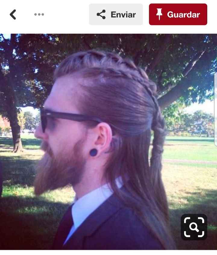 Help! Penteado para noivo com cabelo comprido. o que fazer? - 7