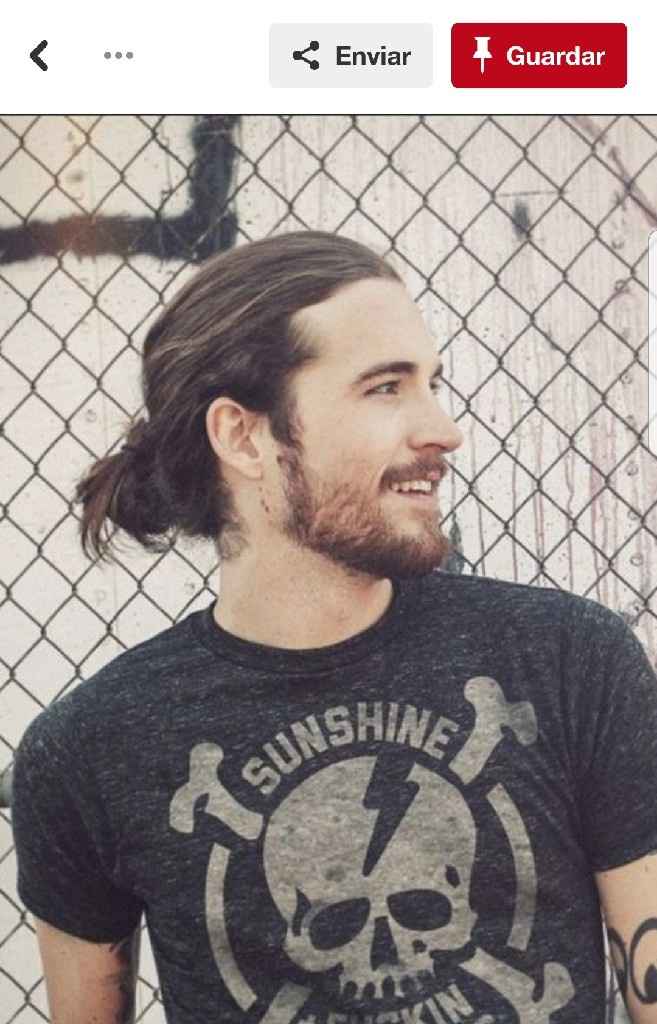 Help! Penteado para noivo com cabelo comprido. o que fazer? - 8