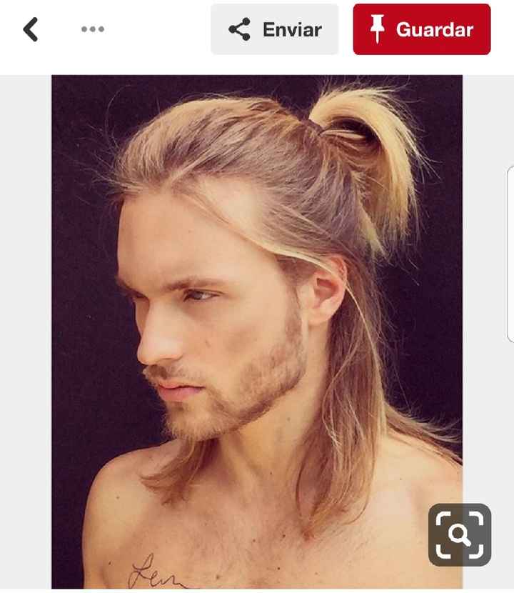Help! Penteado para noivo com cabelo comprido. o que fazer? - 9