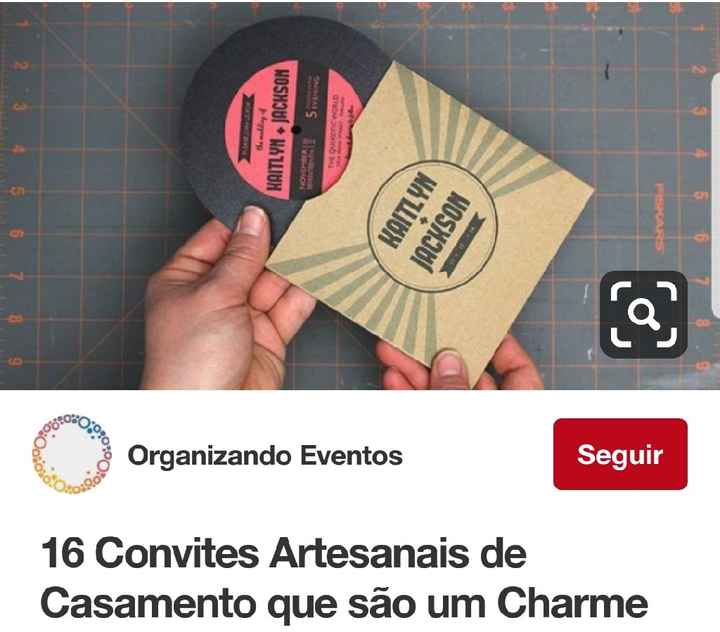 Convite em forma de cd - 3