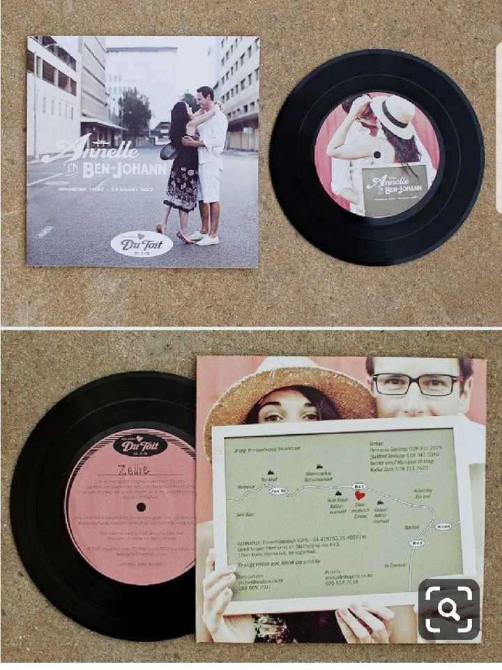 Convite em forma de cd - 6