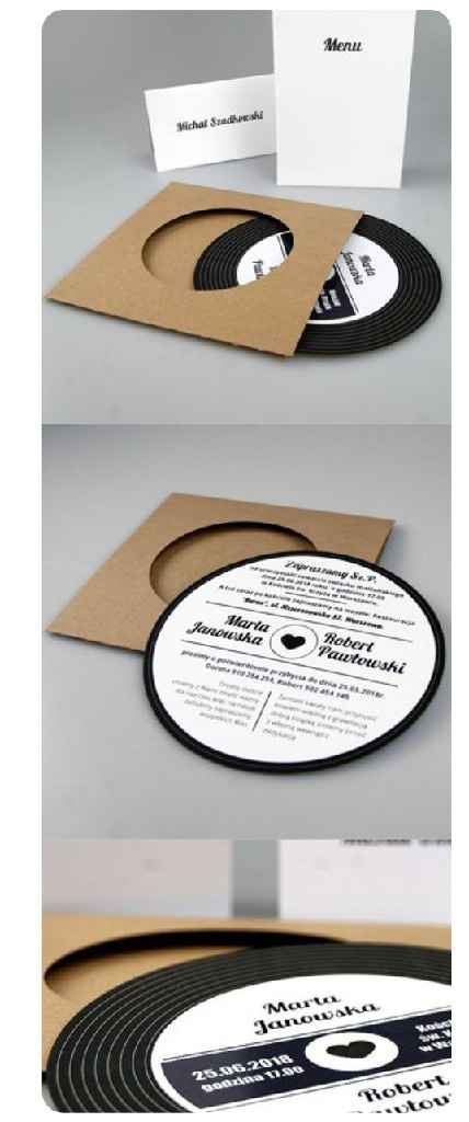Convite em forma de cd - 8