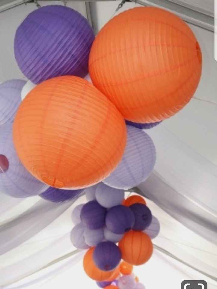 Mês de Fevereiro _ cor roxa e laranja - 7