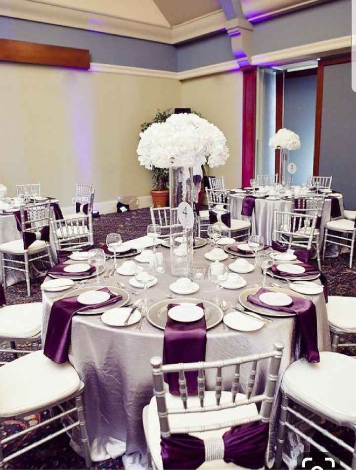 Mês Roxo combinado com cinza/prata - 1