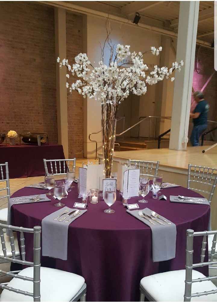 Mês Roxo combinado com cinza/prata - 4