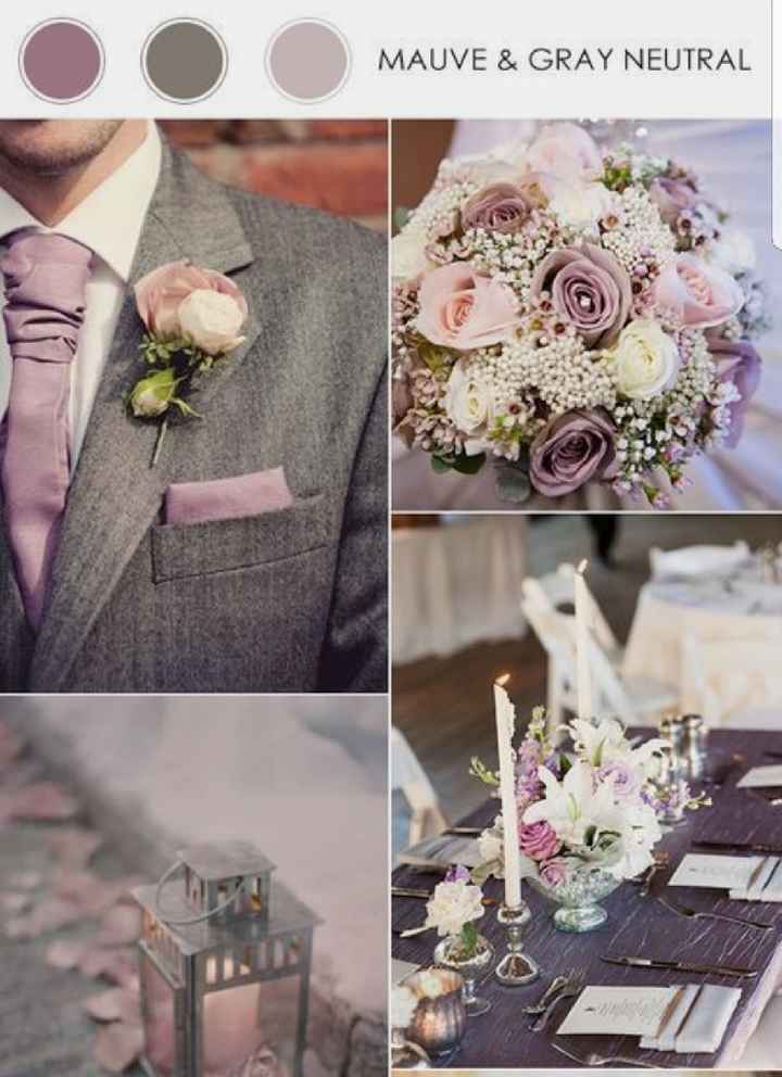 Mês Roxo combinado com cinza/prata - 5