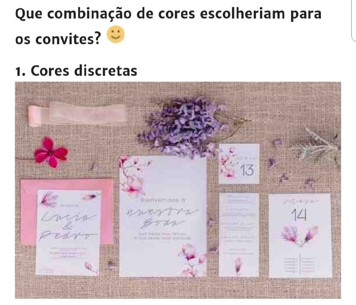Os meus convites de casamento Tânia & Nelson - 1