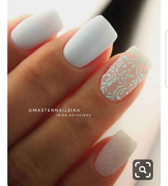 Unhas da noiva - look tradicional ou inovador? 15