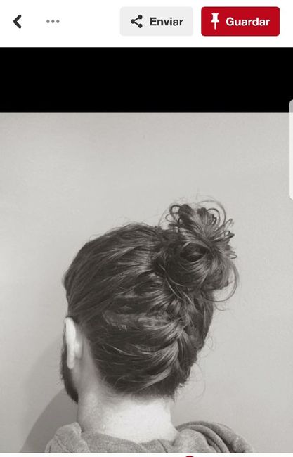 Help! Penteado para noivo com cabelo comprido. o que fazer? - 5