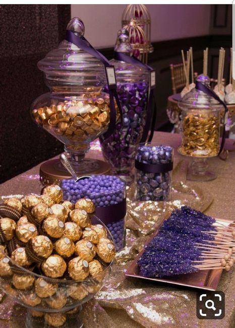 Mês Fevereiro_ inspirações com roxo e dourado - 1