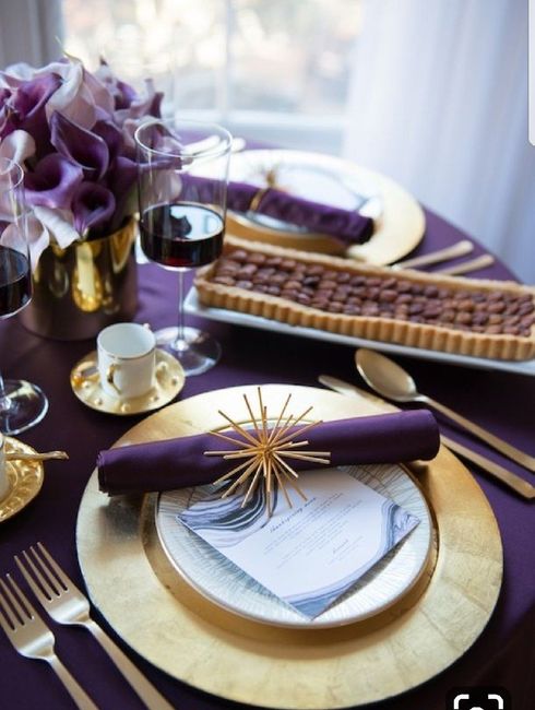 Mês Fevereiro_ inspirações com roxo e dourado - 10
