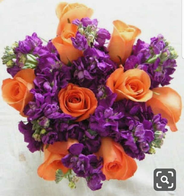 Mês de Fevereiro _ cor roxa e laranja - 10
