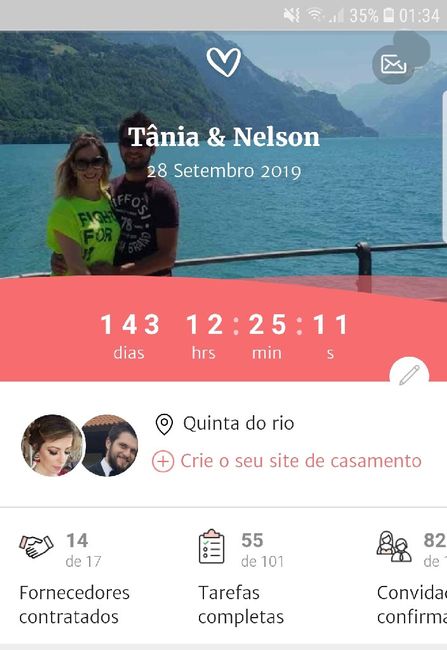 Quantos checks já completaram? - 1