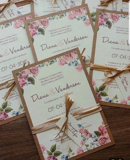 Envelopes para os convites - 3