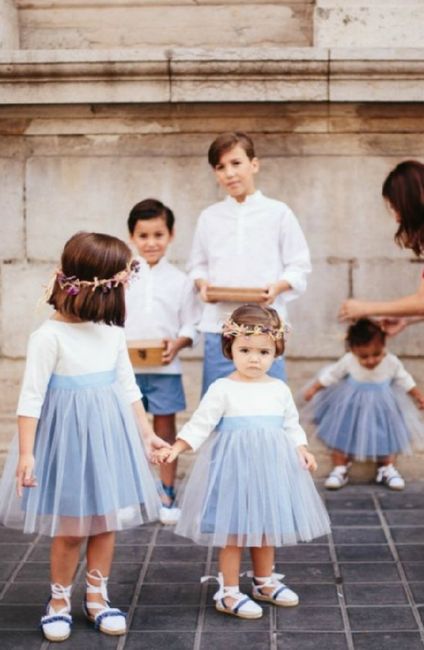 Classic Blue Pantone 2020 : Daminhas e Pajens 8