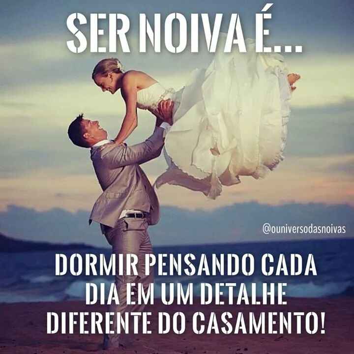 Ser noiva é... - 1