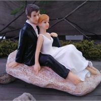 Vão ter cake topper no bolo de casamento? - 1