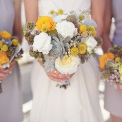 GREY AND YELLOW